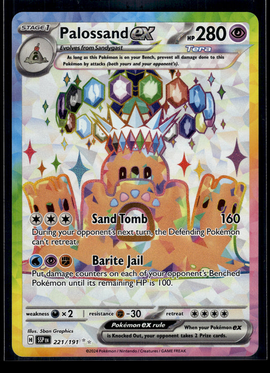 Palossand ex #221/191 Surging Sparks NM
