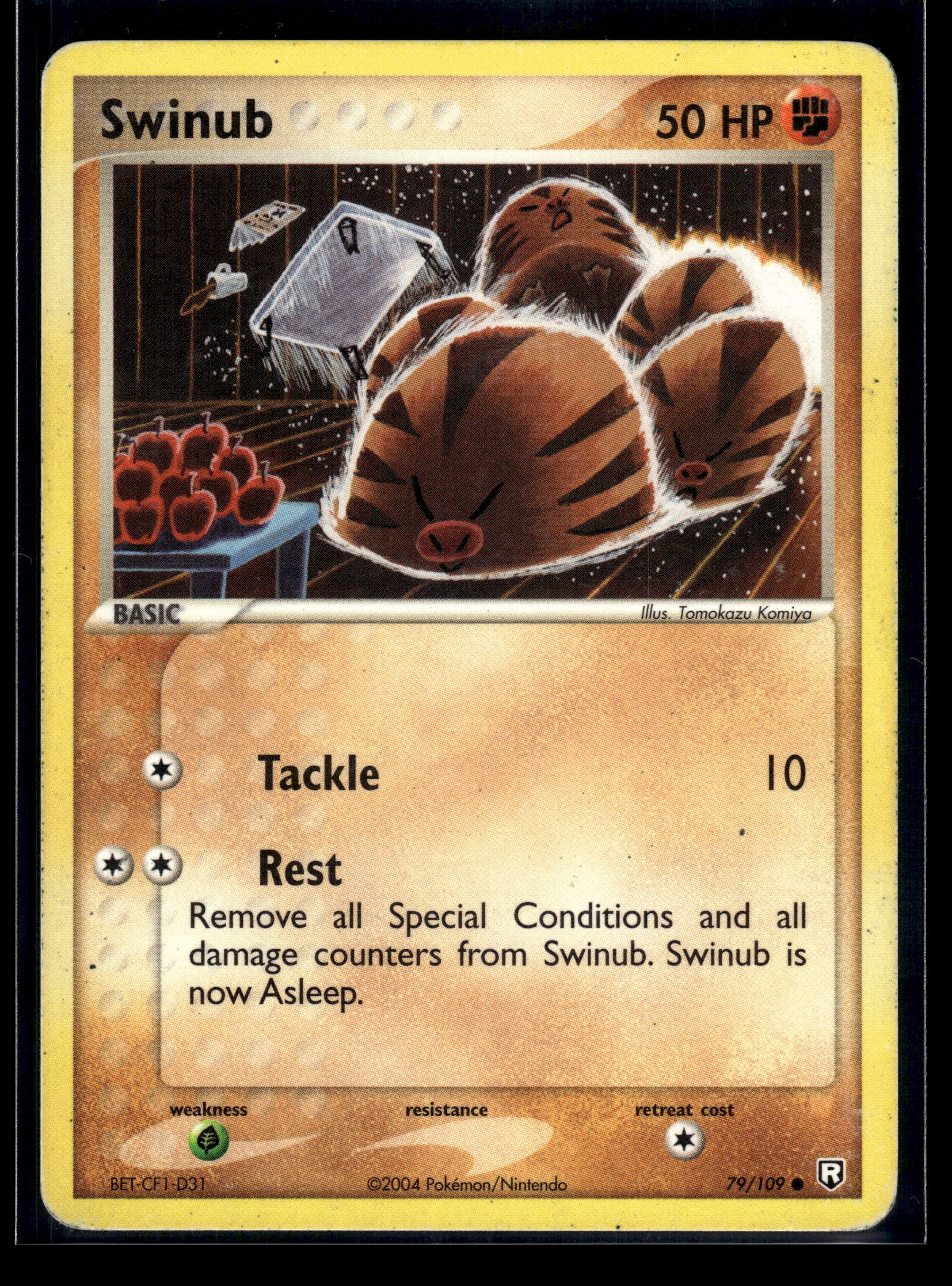 Swinub #79/109 Team Rocket Returns MP