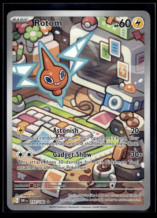 Rotom #197/182 Destined Rivals VLP