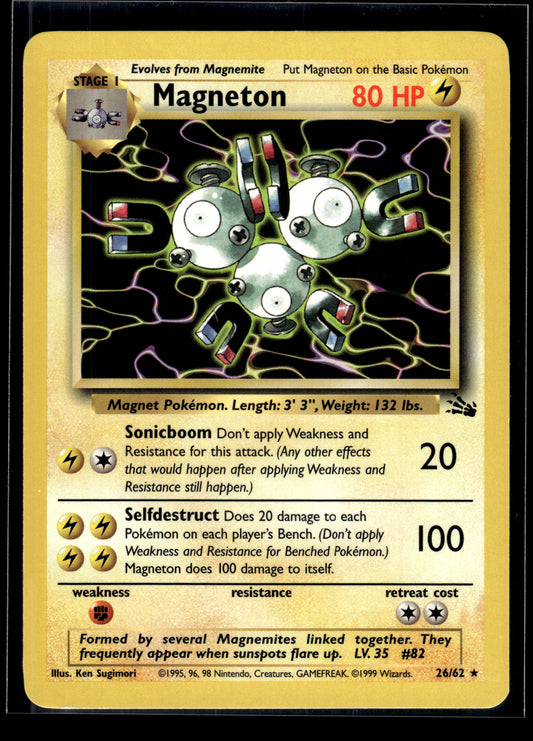 Magneton #26/62 Fossil LP