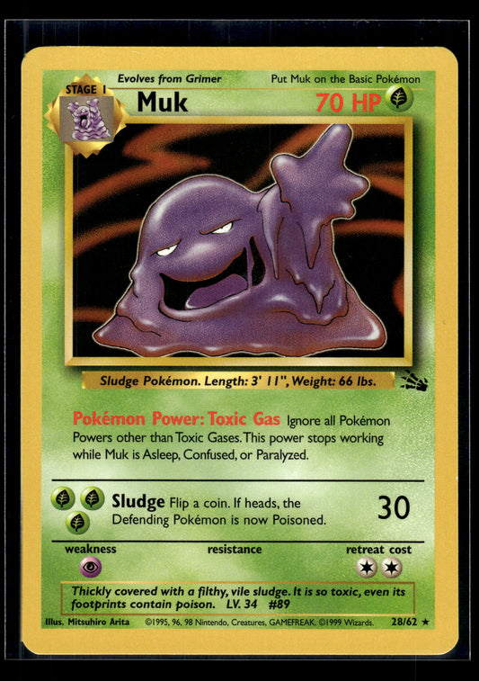Muk #28/62 Fossil LP