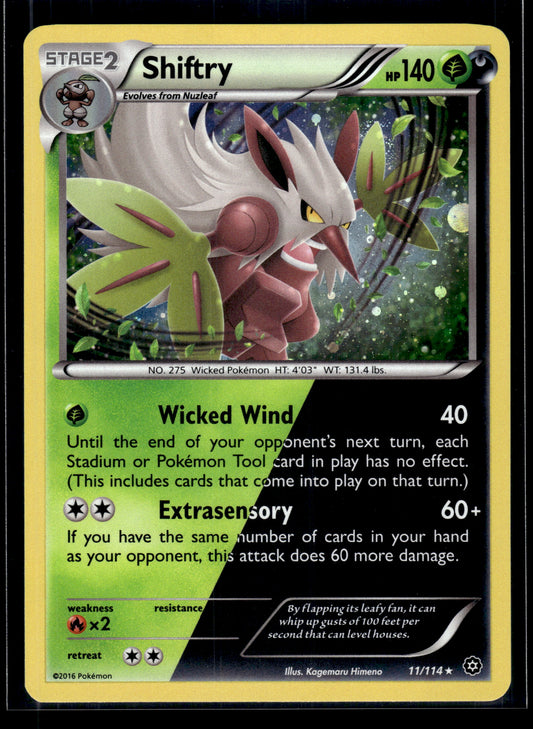 Shiftry #011/114 Miscellaneous Cards & Products VLP