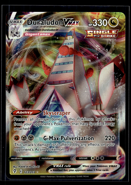 Duraludon VMAX #123/203 Evolving Skies VLP