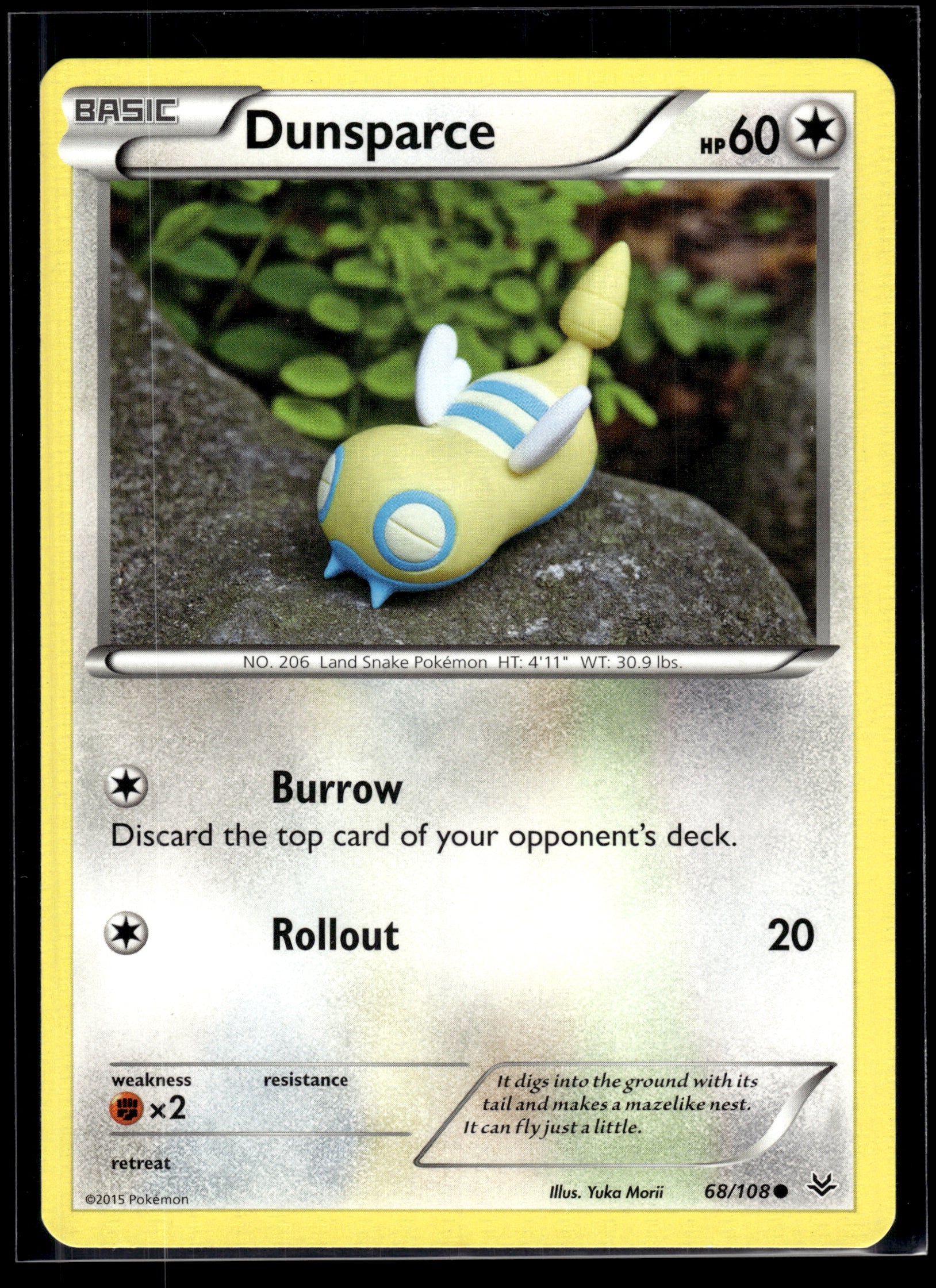 Dunsparce #68/108 XY - Roaring Skies LP