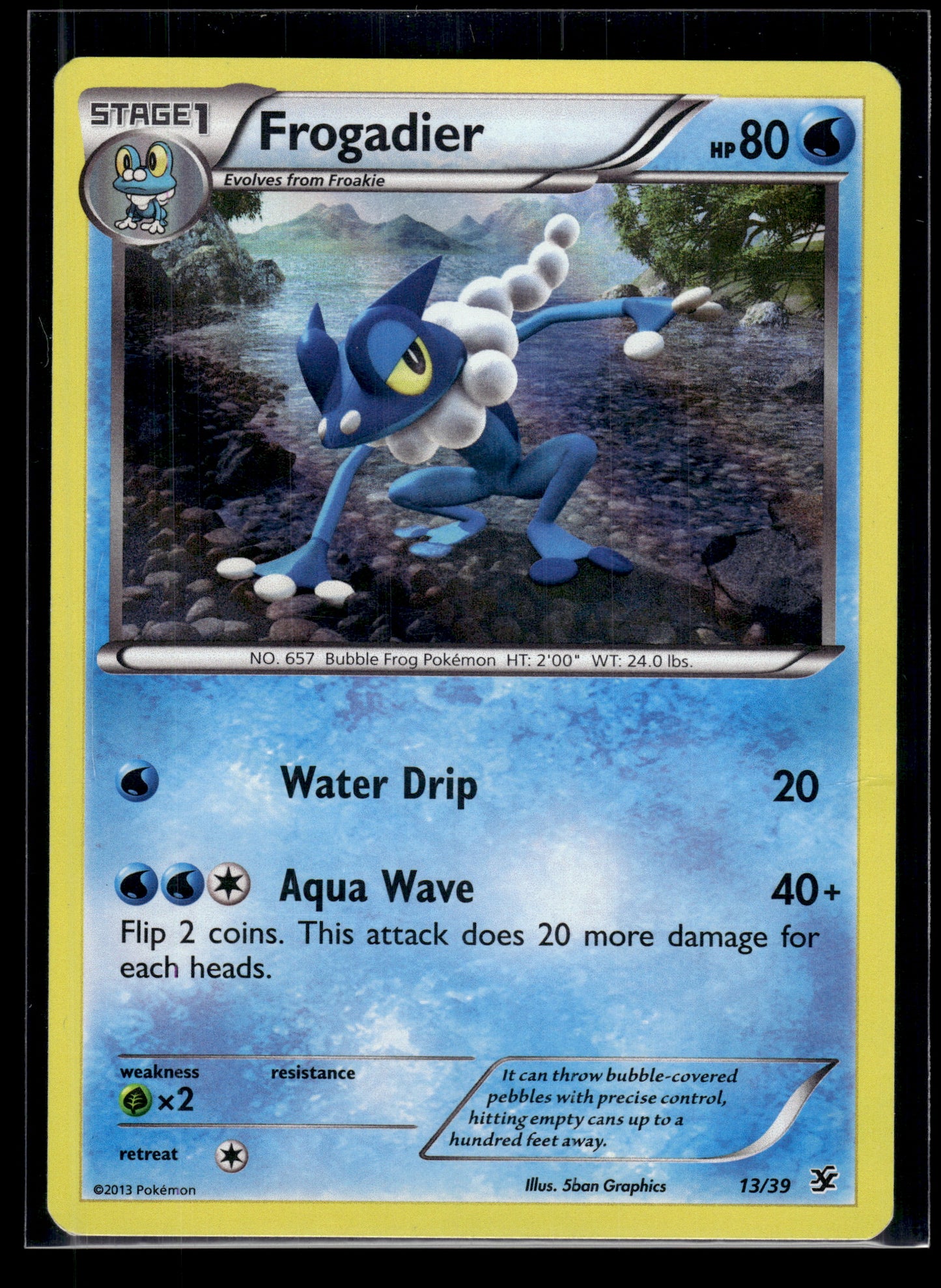 Frogadier #13/39 Kalos Starter Set MP