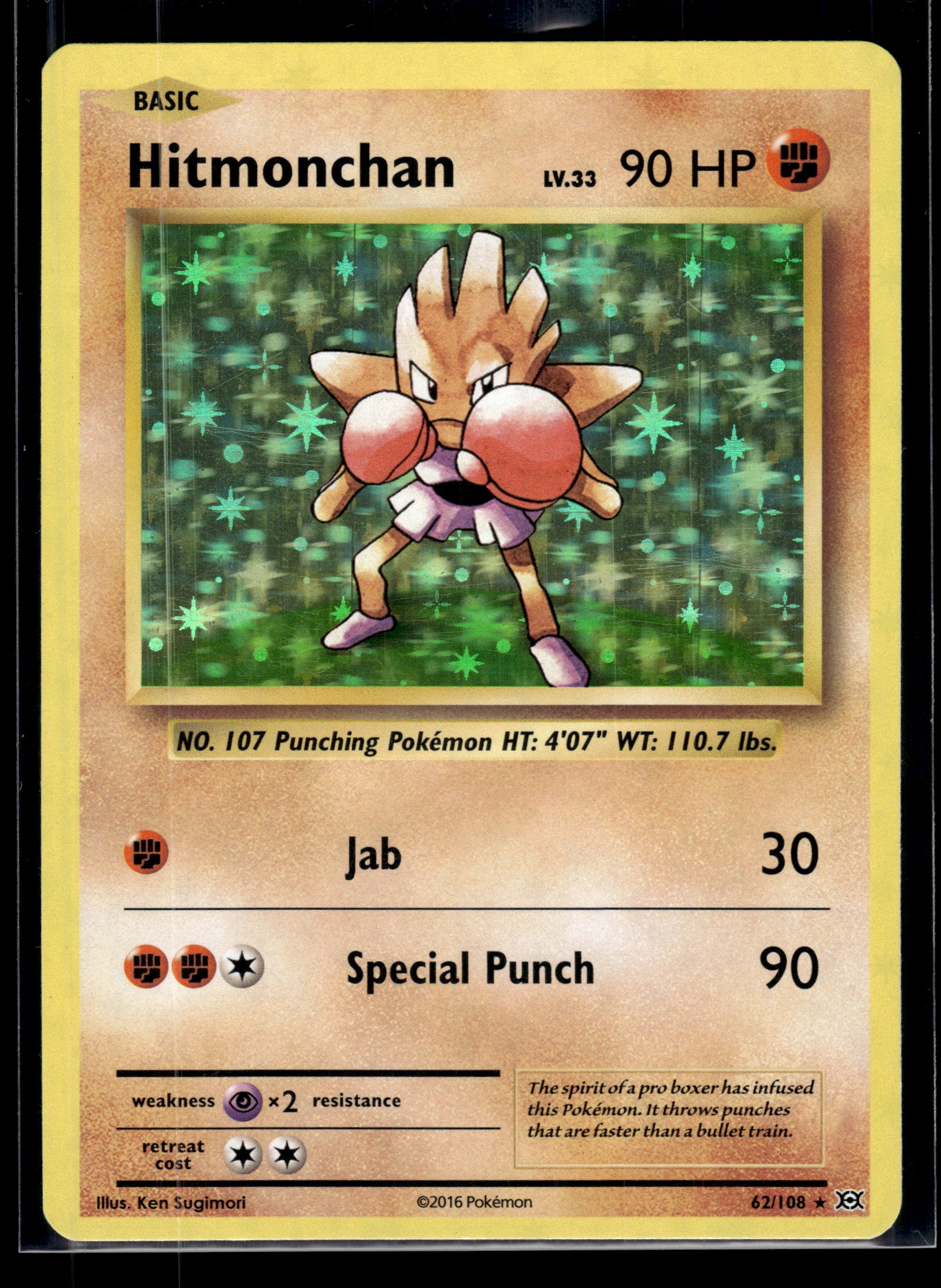 Hitmonchan #62/108 XY - Evolutions LP