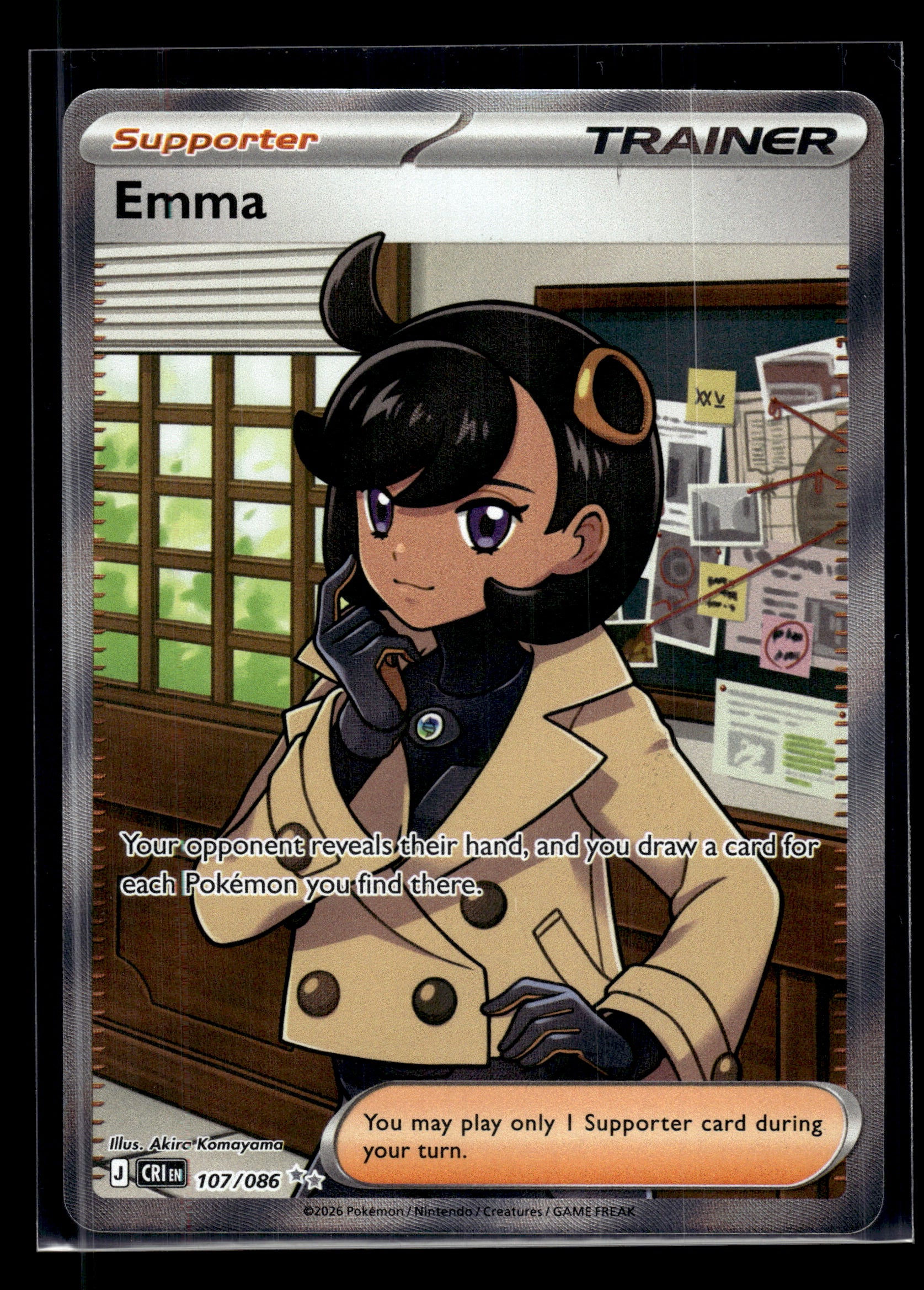 Emma #107/086 Chaos Rising NM