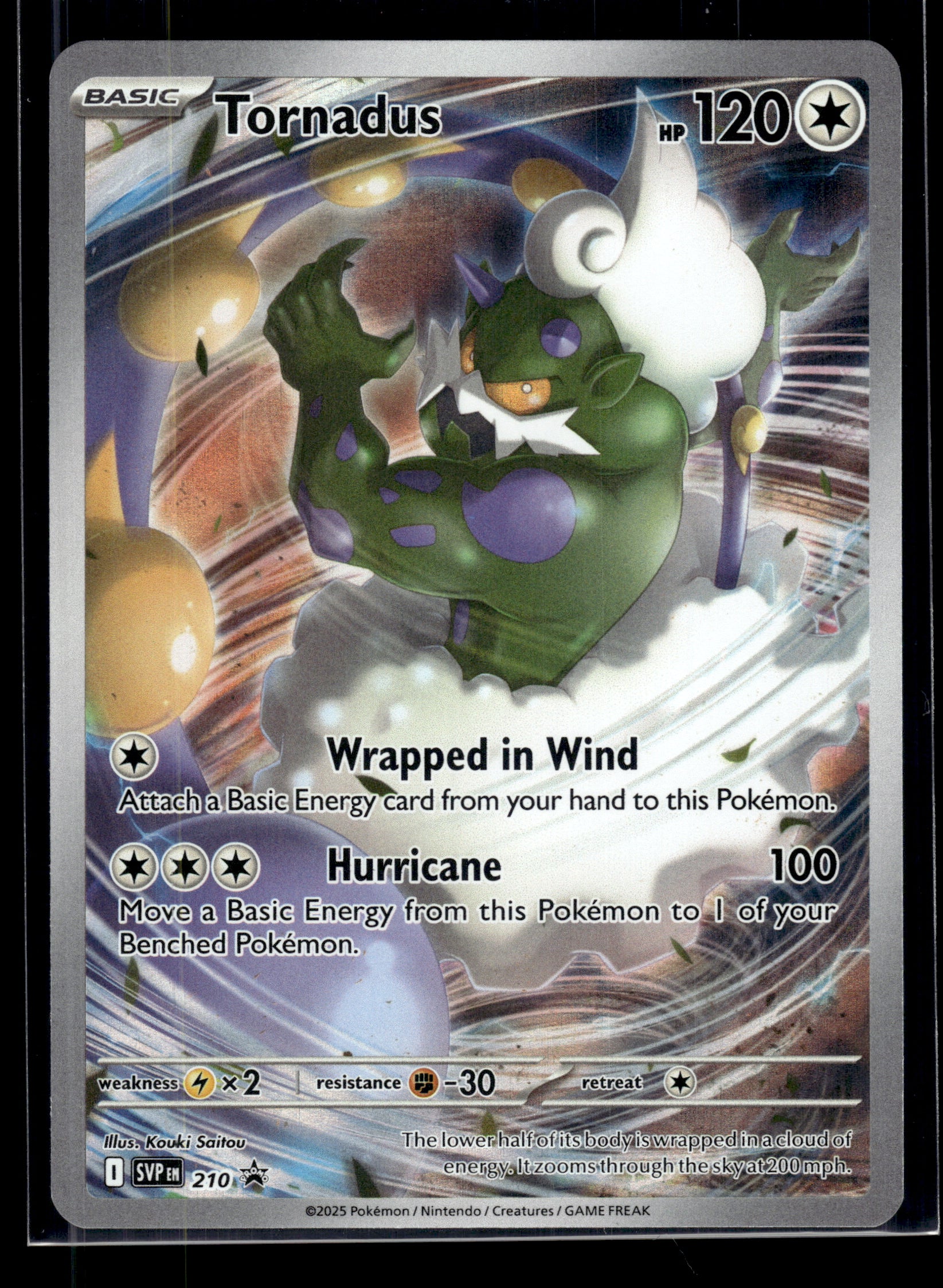 Tornadus #210 Scarlet & Violet Promo Cards VLP