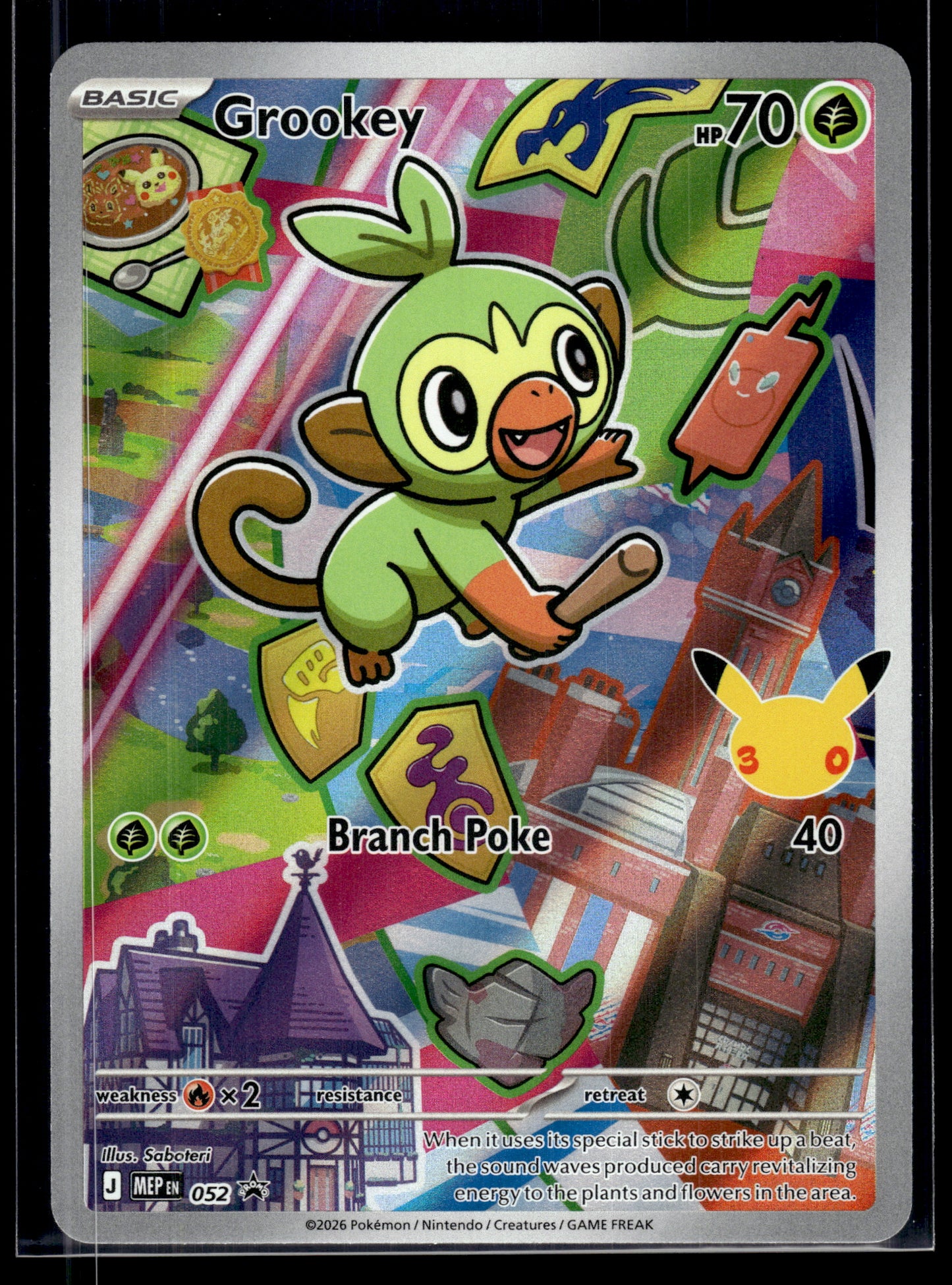 Grookey #052 Mega Evolution Promo NM