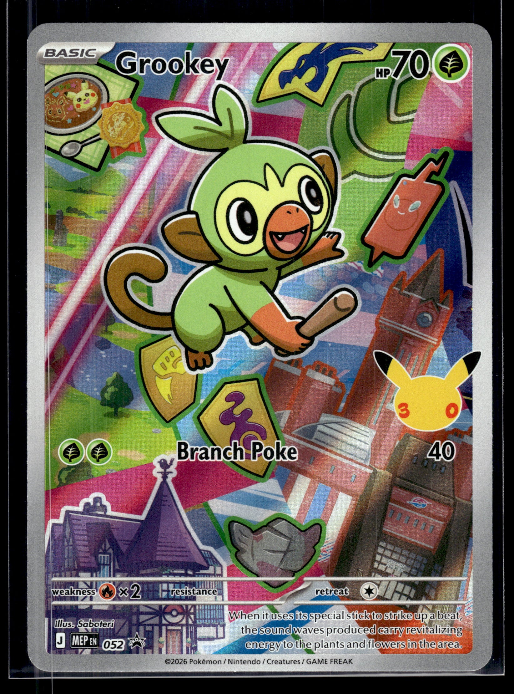 Grookey #052 Mega Evolution Promo NM