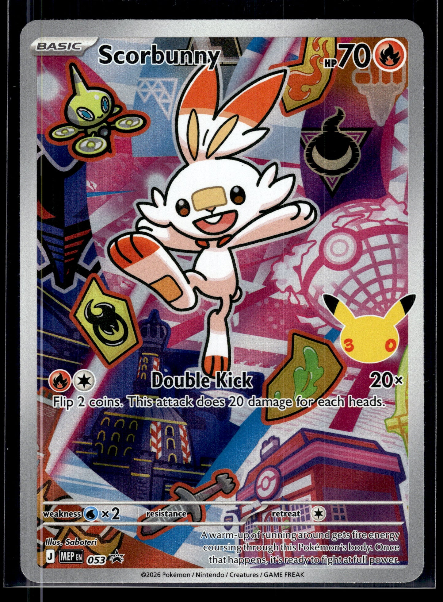 Scorbunny #053 Mega Evolution Promo NM
