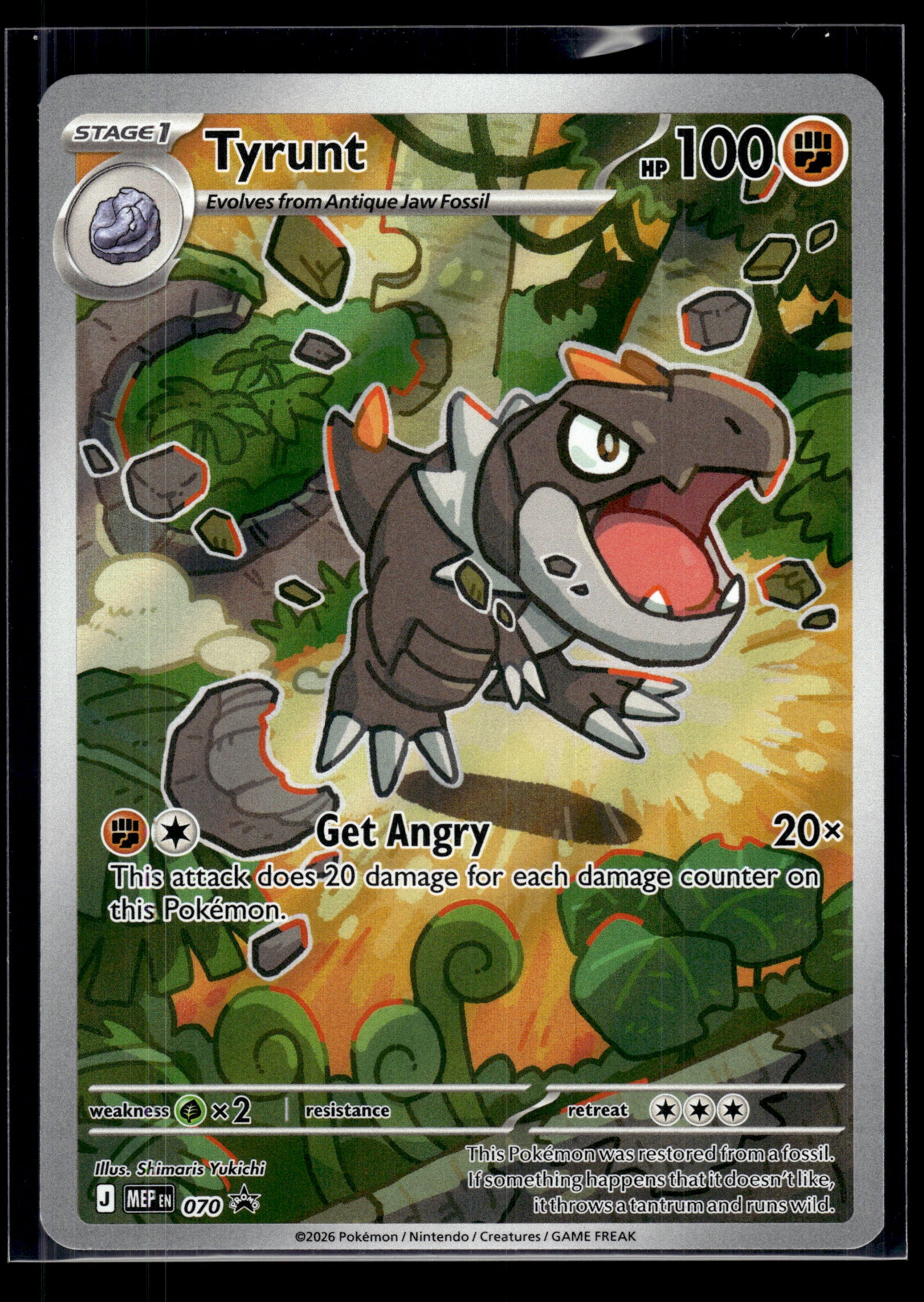 Tyrunt #070 Mega Evolution Promo LP