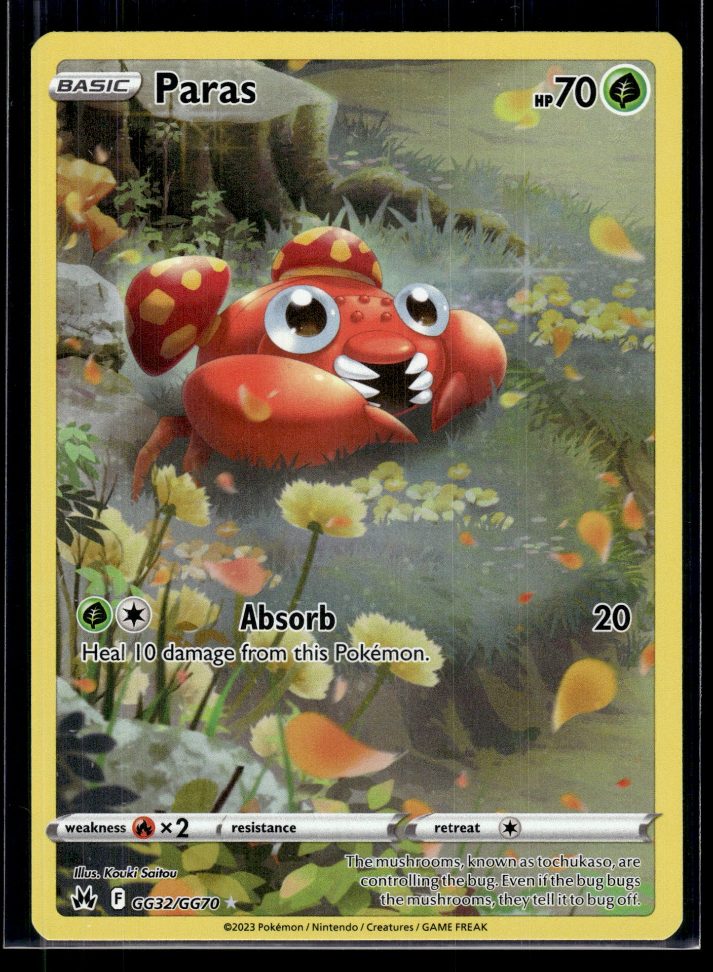 Paras #GG32/GG70 Crown Zenith: Galarian Gallery VLP