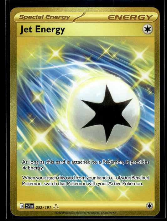 Jet Energy #252/191 Surging Sparks LP