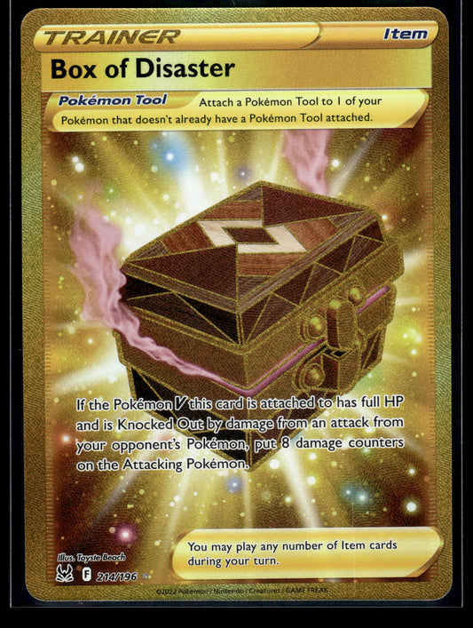 Box of Disaster (Secret) #214/196 Lost Origin LP