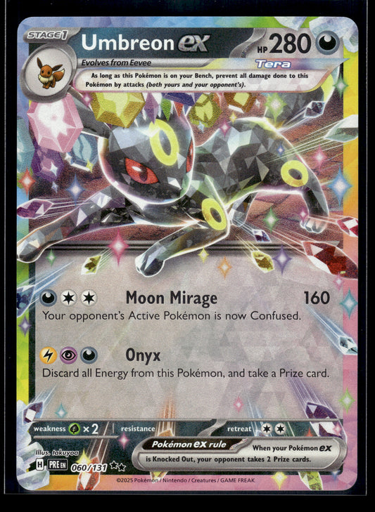 Umbreon ex #060/131 Prismatic Evolutions NM