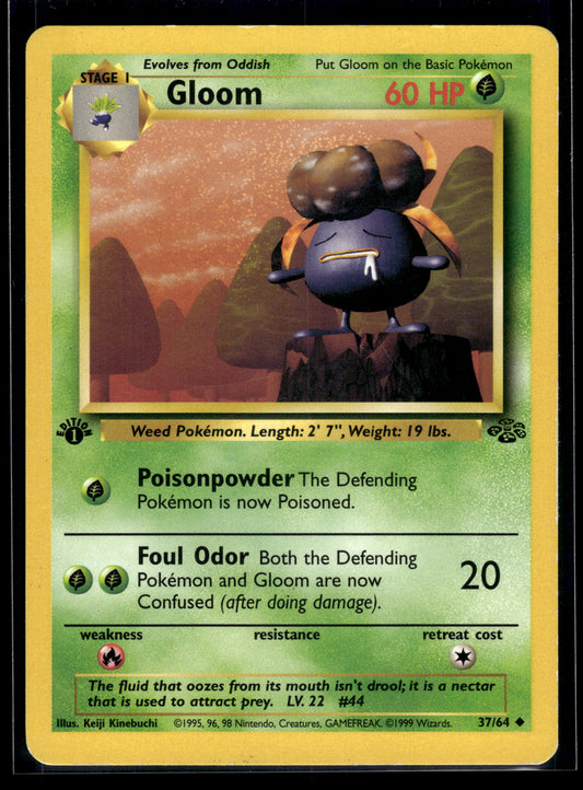 Gloom #37/64 1st Edition Jungle MP