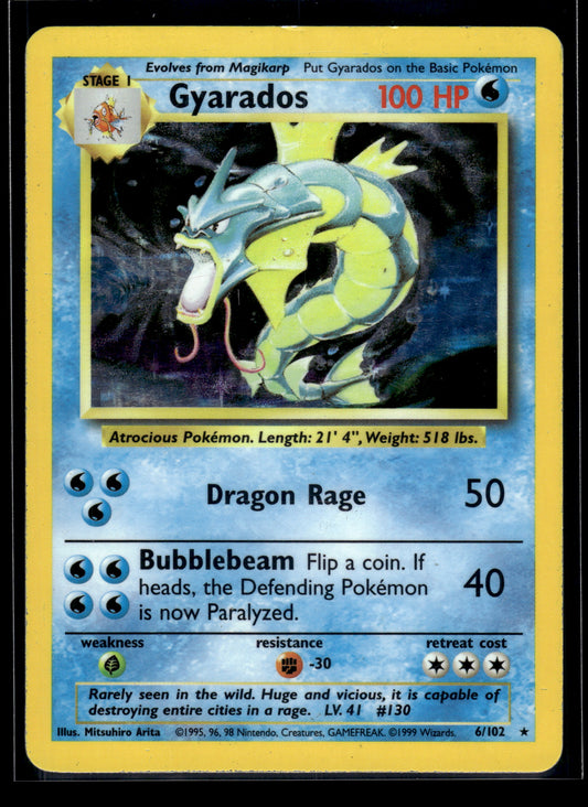 Gyarados #006/102 Base Set MP