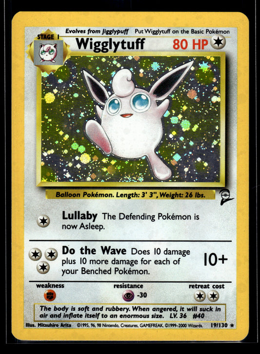 Wigglytuff #019/130 Base Set 2 LP