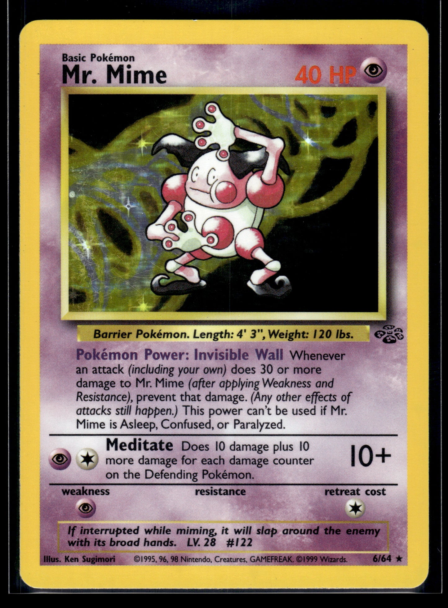 Mr. Mime #06/64 Jungle LP