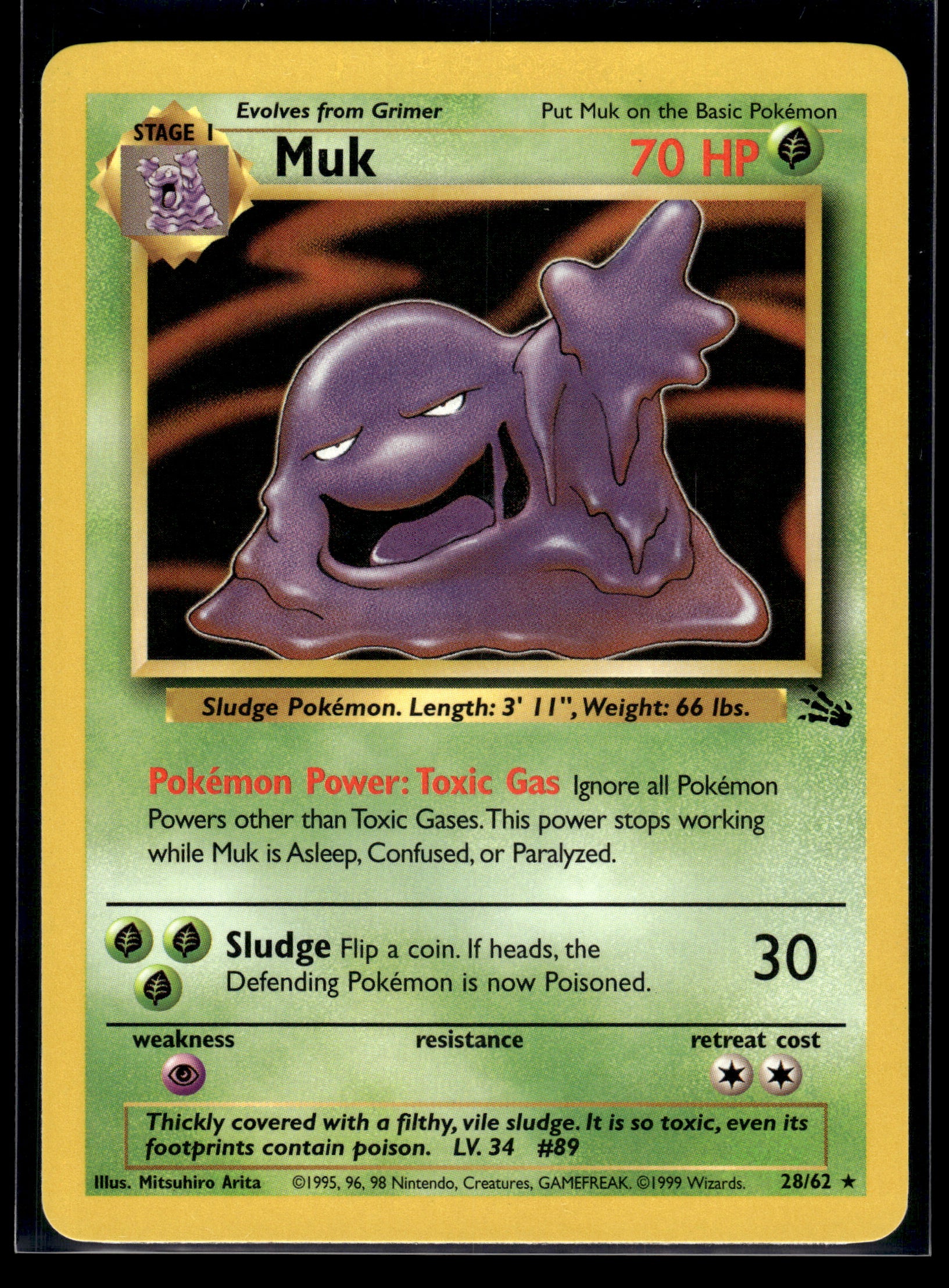 Muk #28/62 Fossil LP