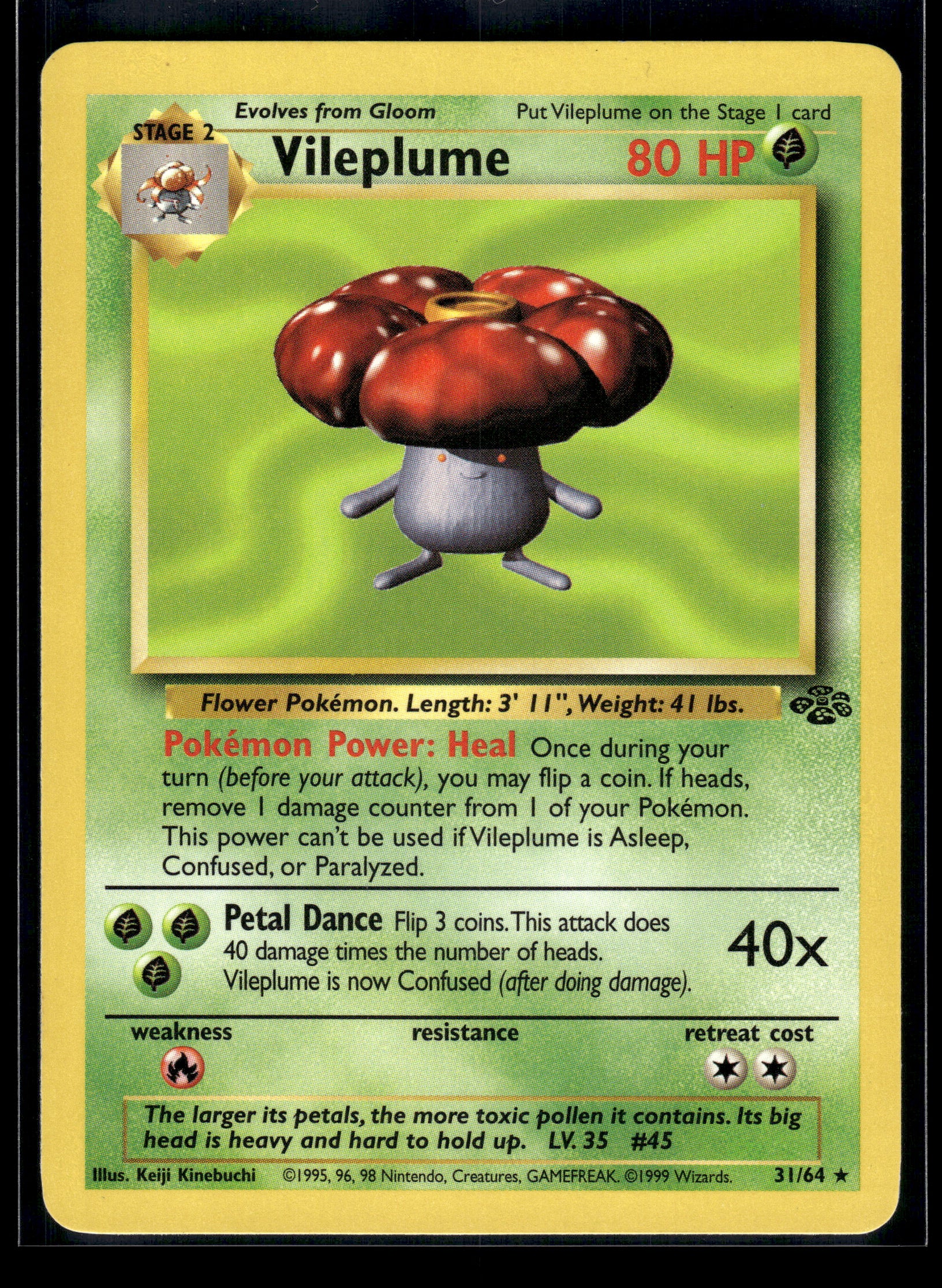 Vileplume #31/64 Jungle LP