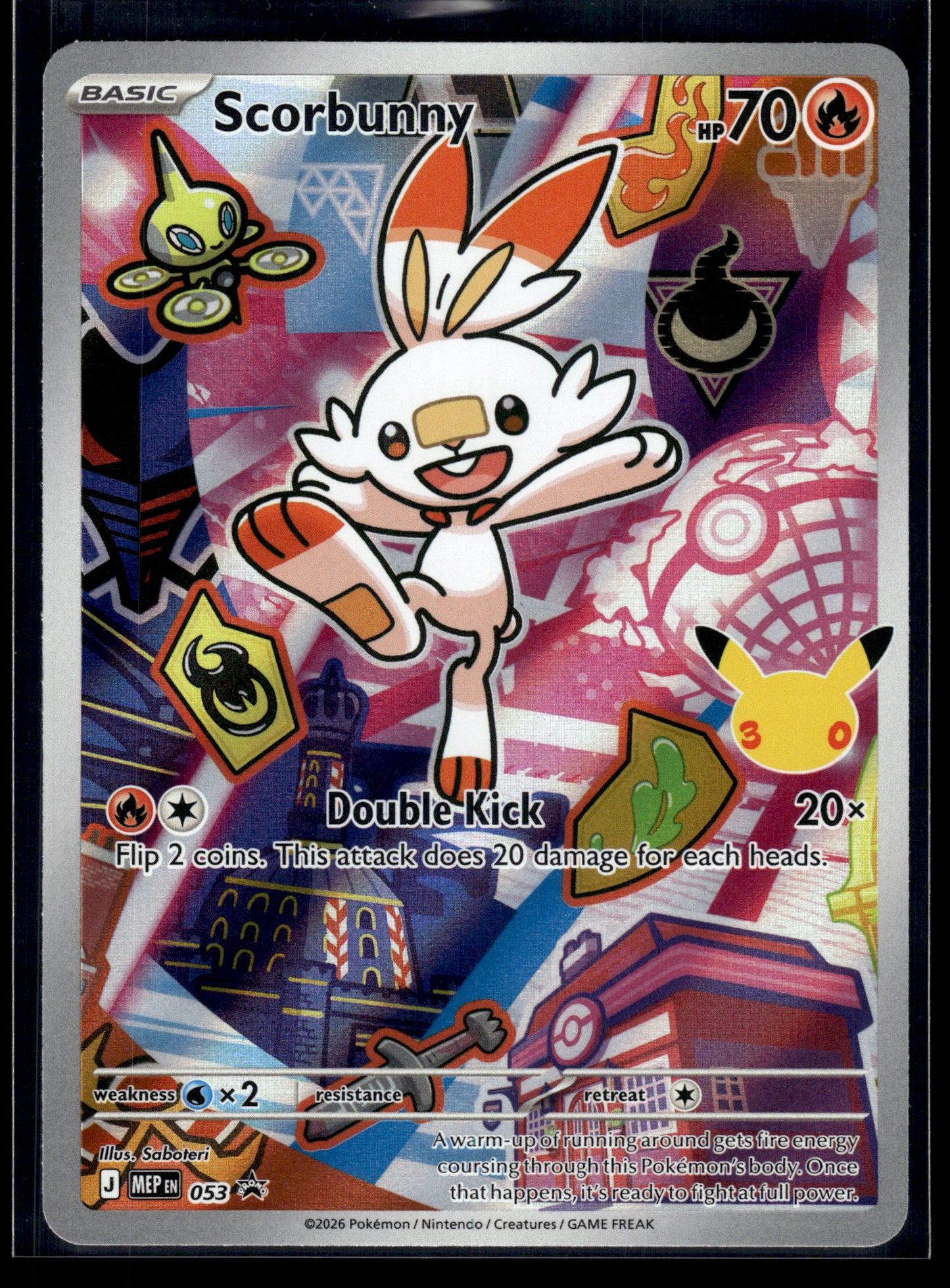 Scorbunny #053 Mega Evolution Promo NM