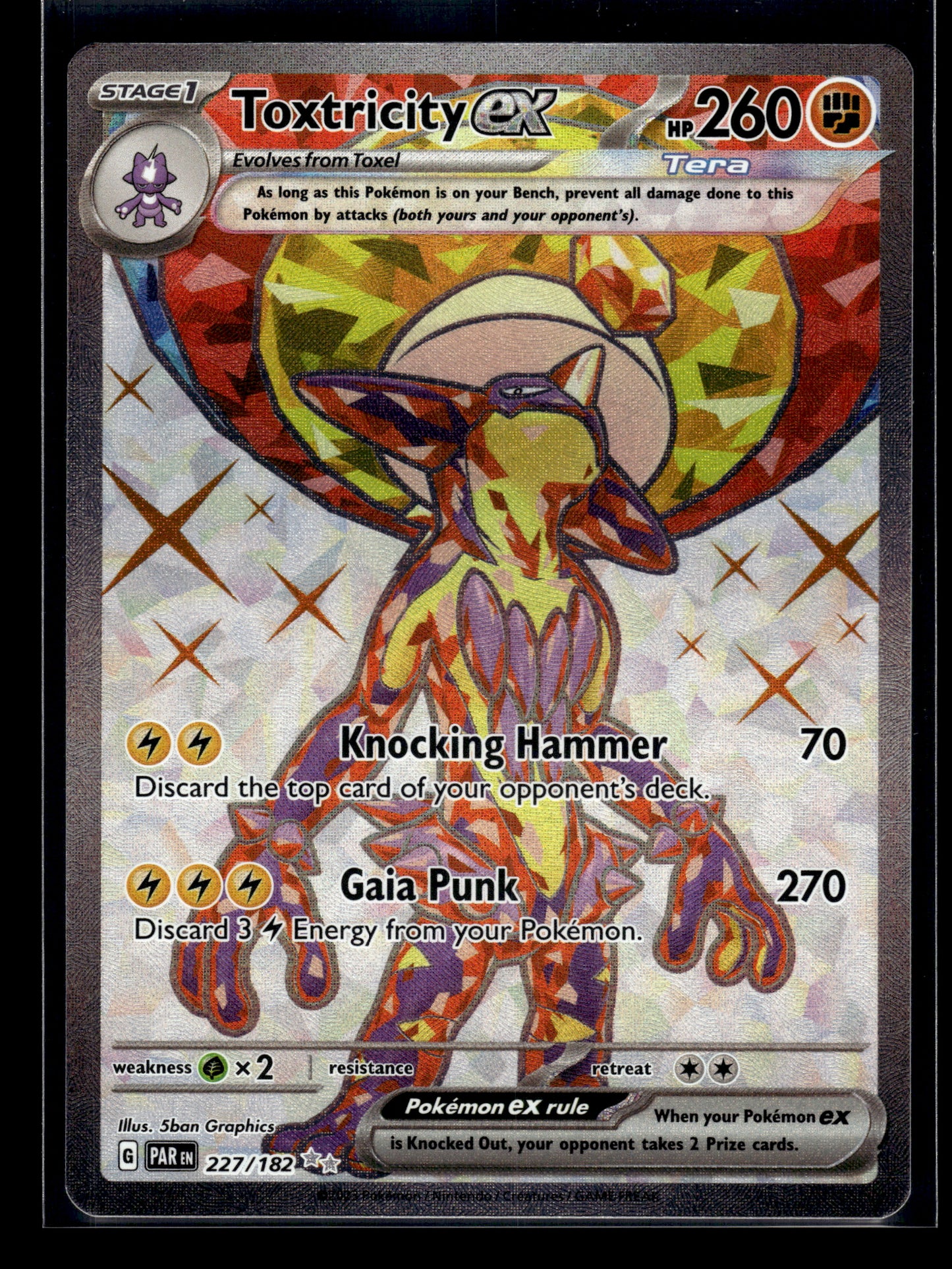 Toxtricity ex #227/182 Paradox Rift VLP