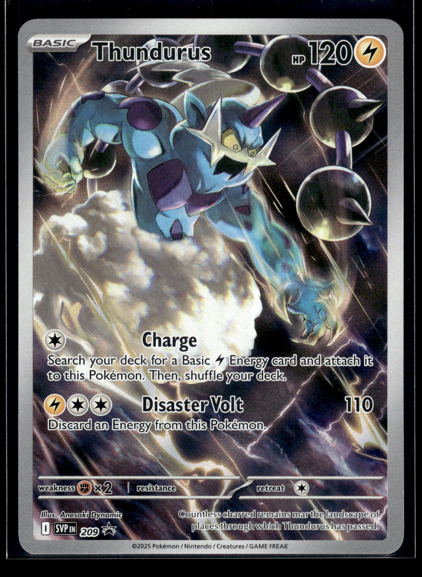 Thundurus #209 Scarlet & Violet Promo Cards VLP