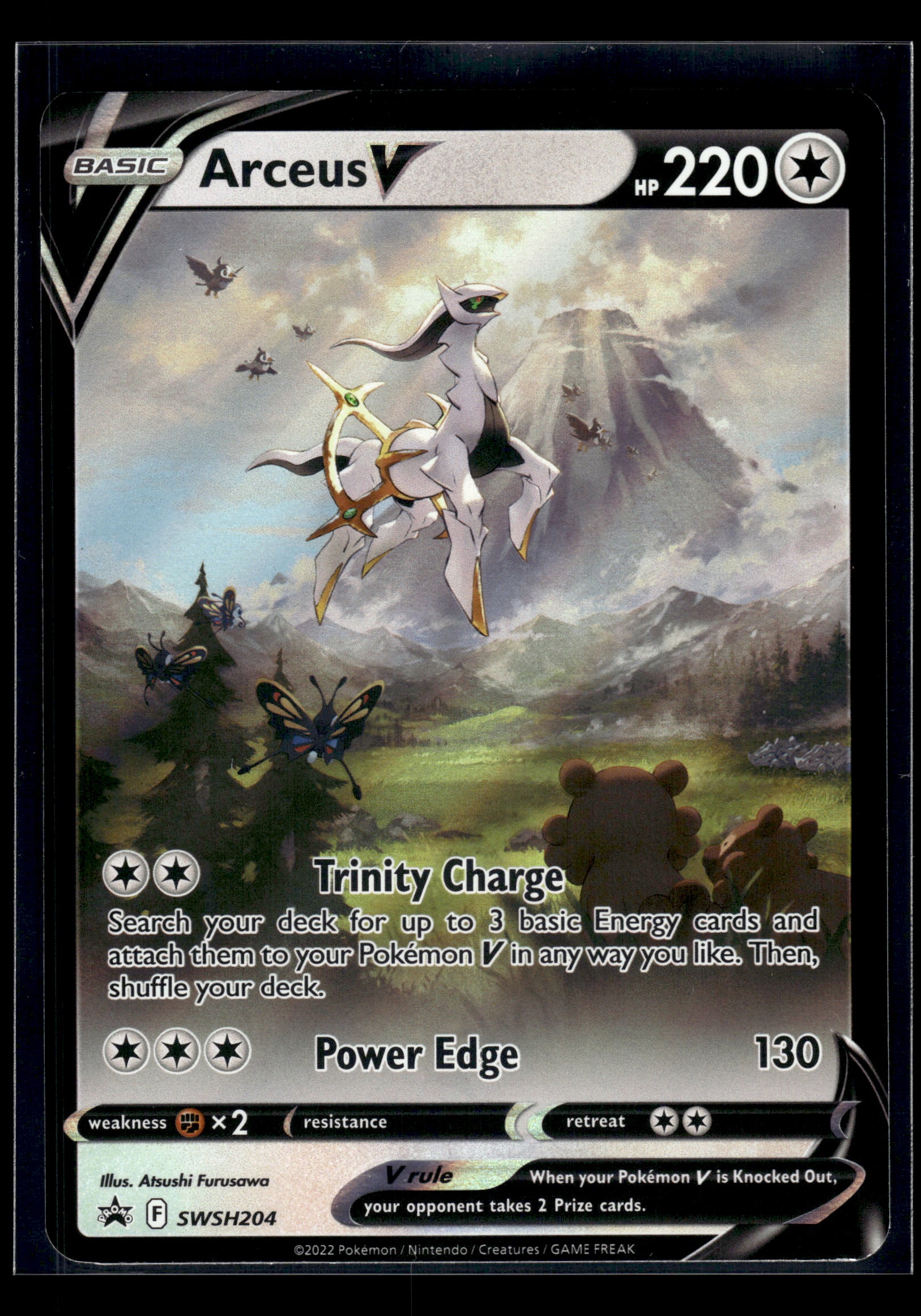 Arceus V #SWSH204 Sword & Shield Promo LP