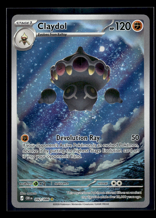 Claydol #092/086 Chaos Rising VLP