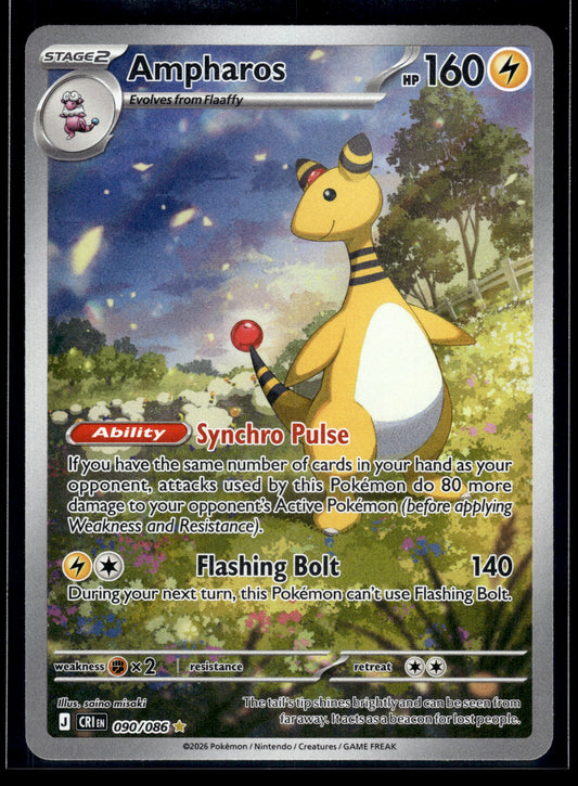 Ampharos #090/086 Chaos Rising VLP