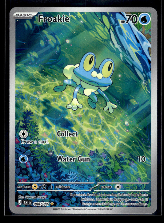 Froakie #088/086 Chaos Rising NM