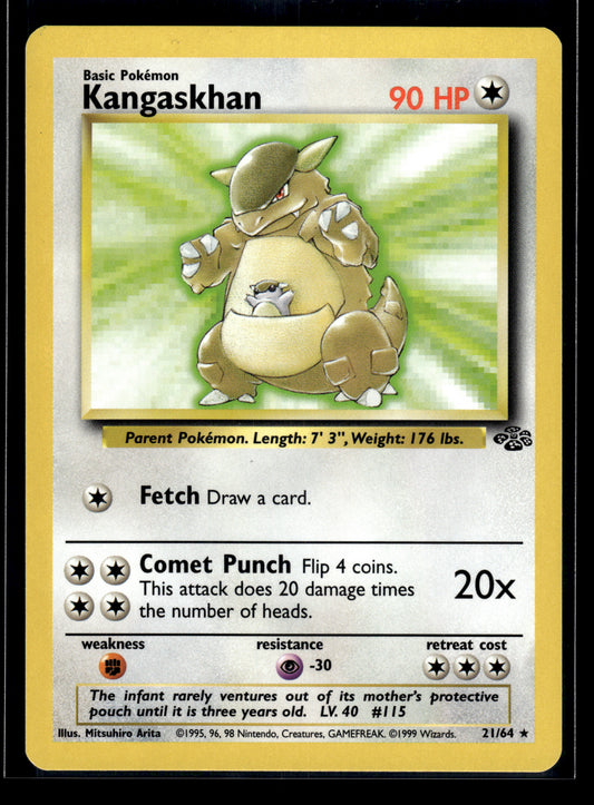 Kangaskhan #21/64 Jungle LP