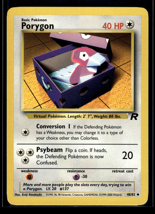 Porygon #48/82 Team Rocket LP