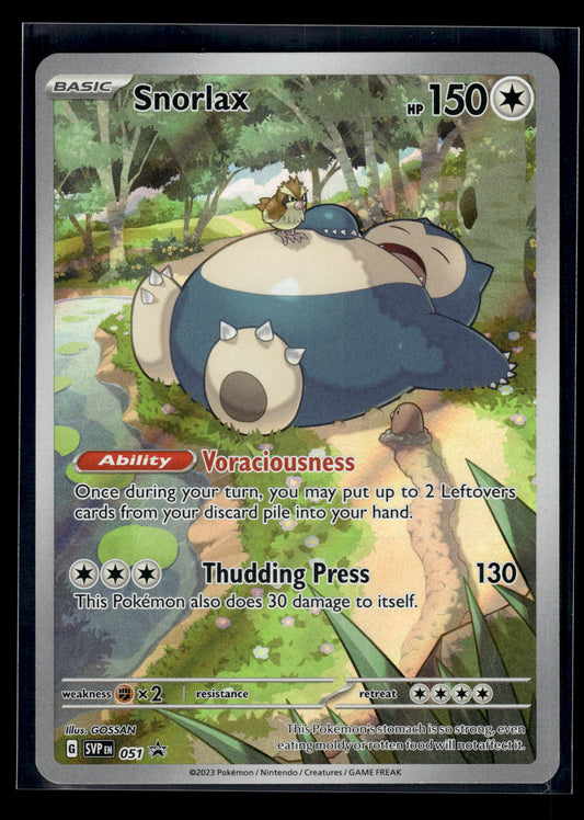 Snorlax #051 Scarlet & Violet Promo Cards VLP