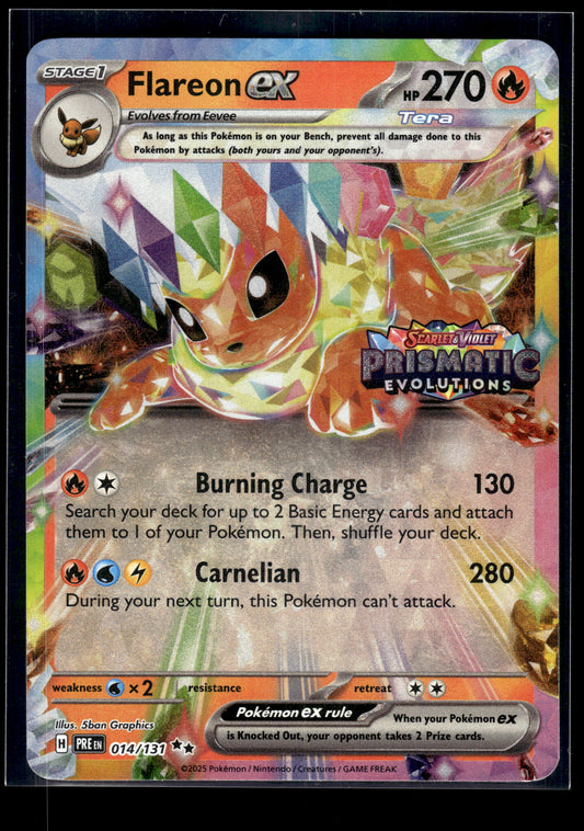 Flareon ex #014/131 STAMPED Miscellaneous Cards & Products VLP