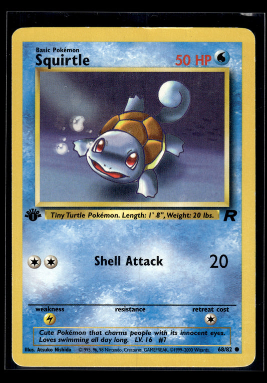 Squirtle #68/82 Team Rocket MP