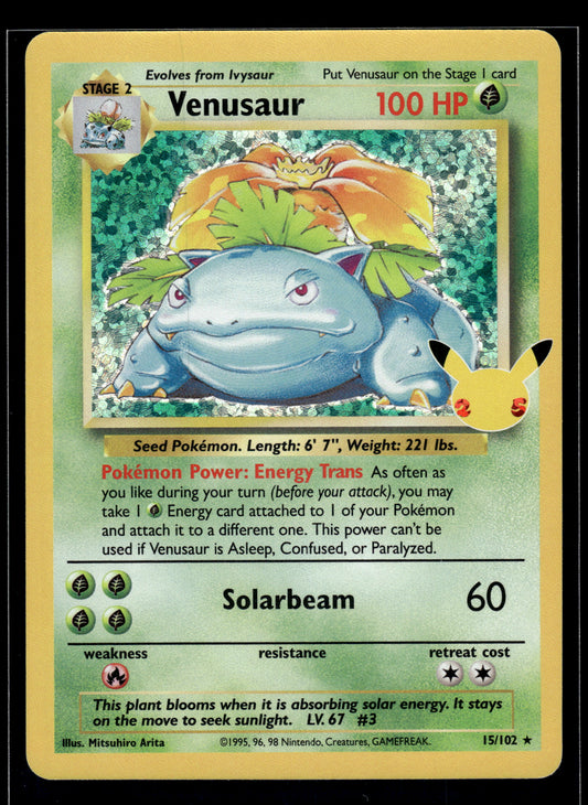 Venusaur #15/102 Celebrations: Classic Collection VLP