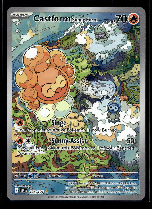 Castform Sunny Form #195/191 Surging Sparks VLP