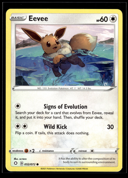 Eevee #052/072 Shining Fates LP