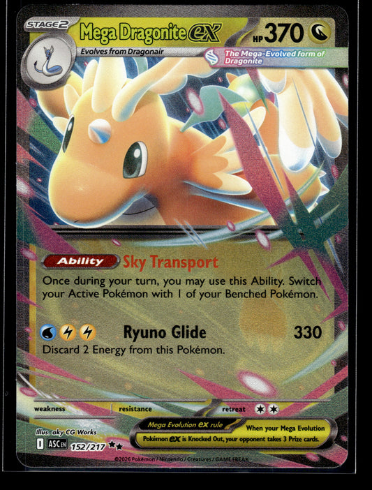 Mega Dragonite ex #152/217 Ascended Heroes VLP