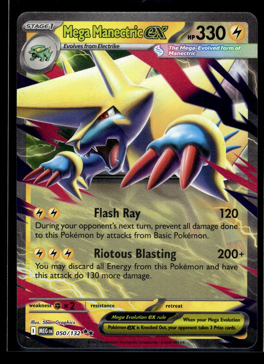 Mega Manectric ex #050/132 Mega Evolution VLP