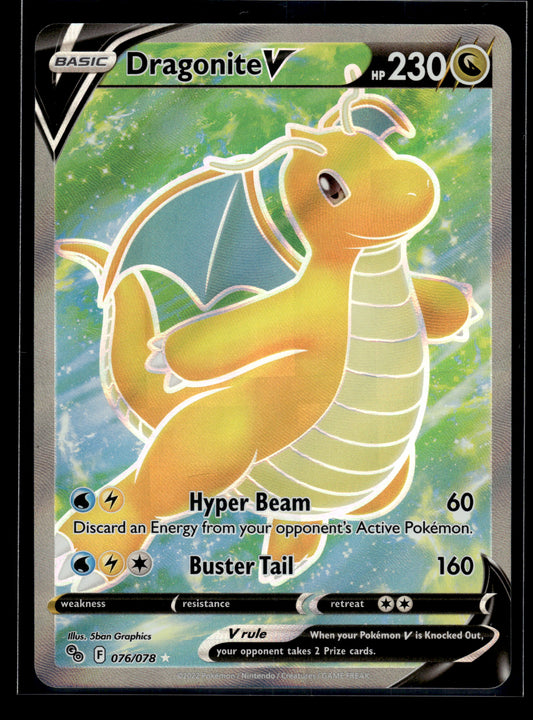 Dragonite V #076/078 Pokemon GO VLP