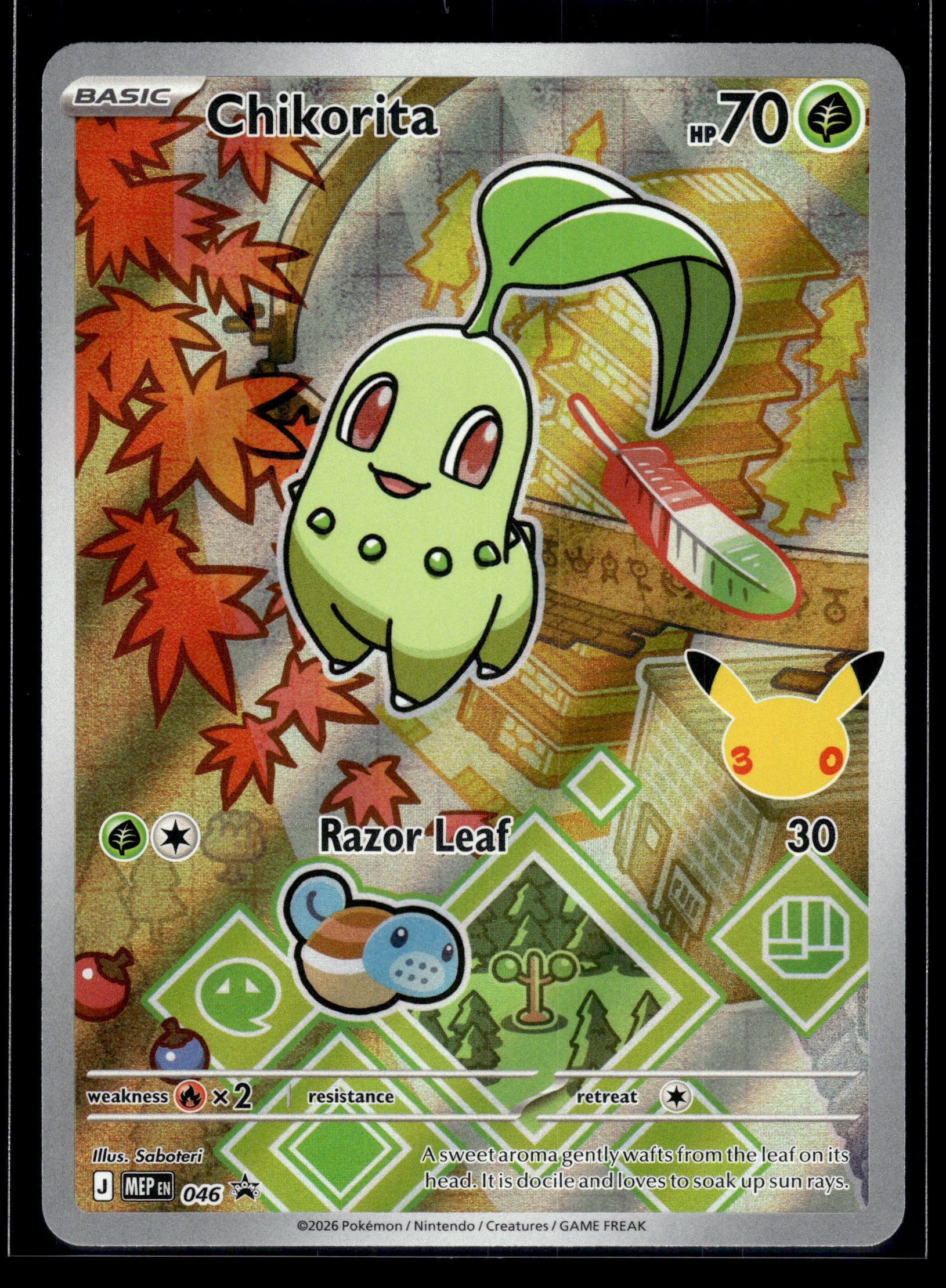 Chikorita #046 Mega Evolution Promo NM