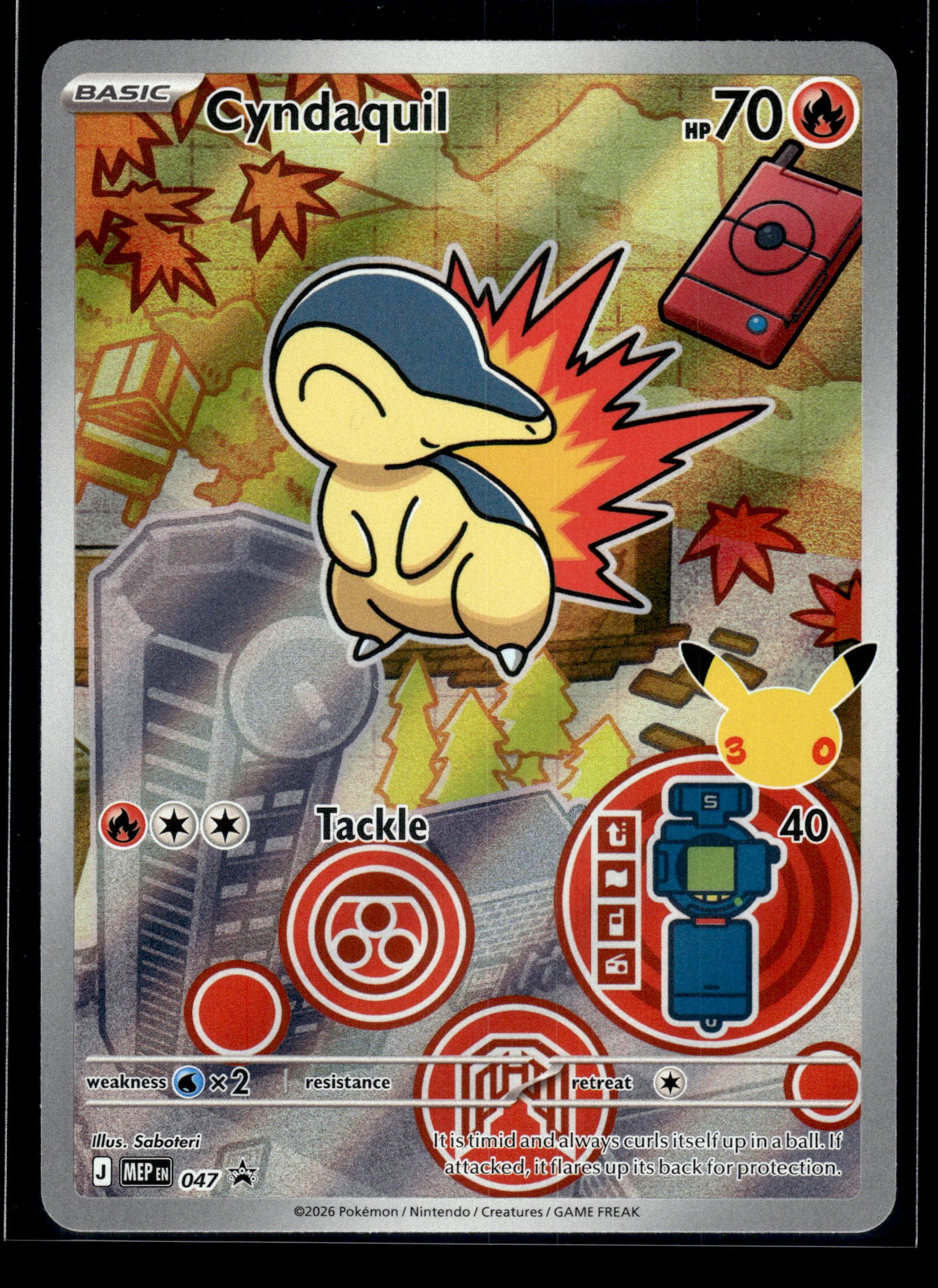 Cyndaquil #047 Mega Evolution Promo VLP