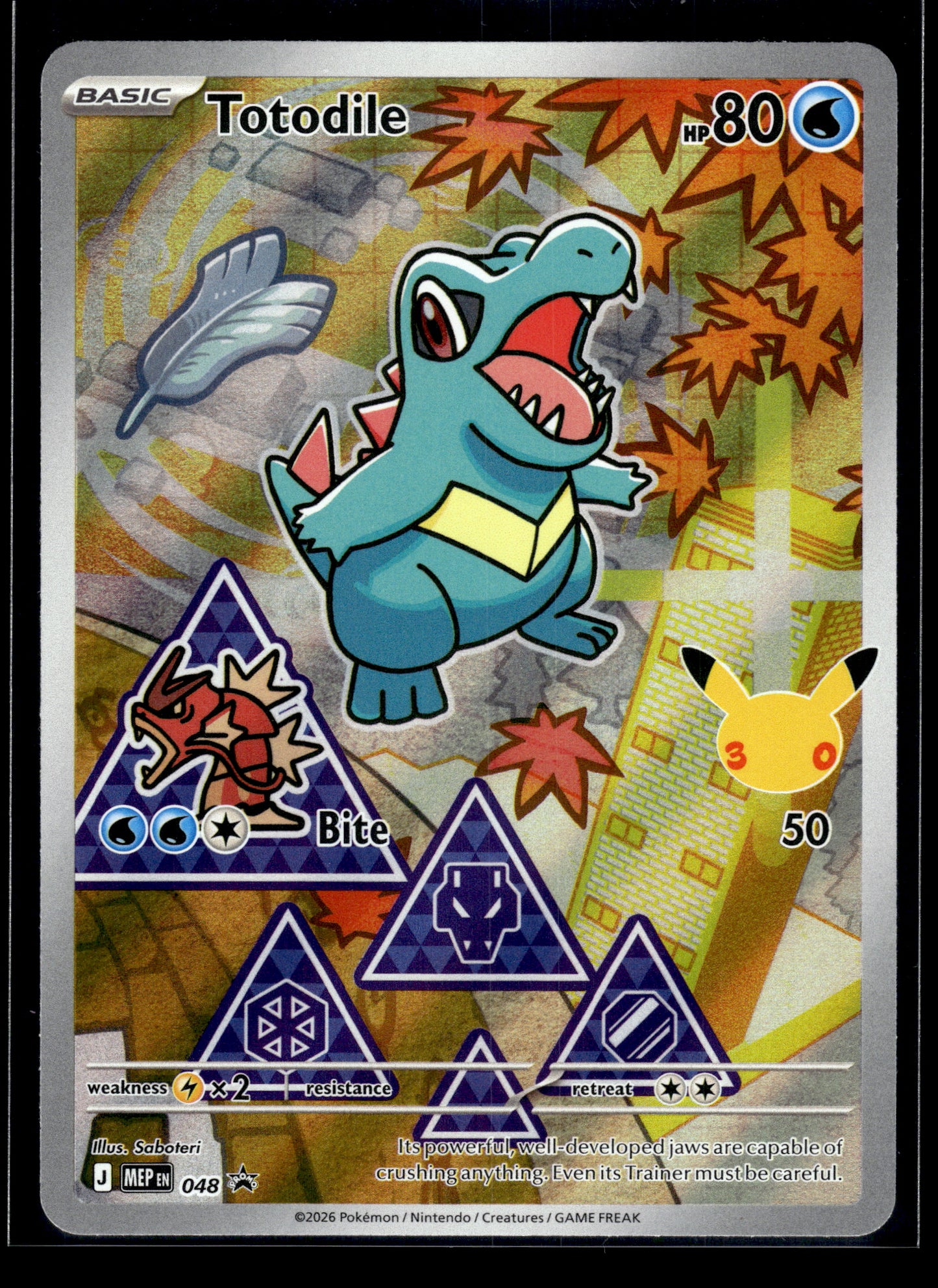 Totodile #048 Mega Evolution Promo VLP