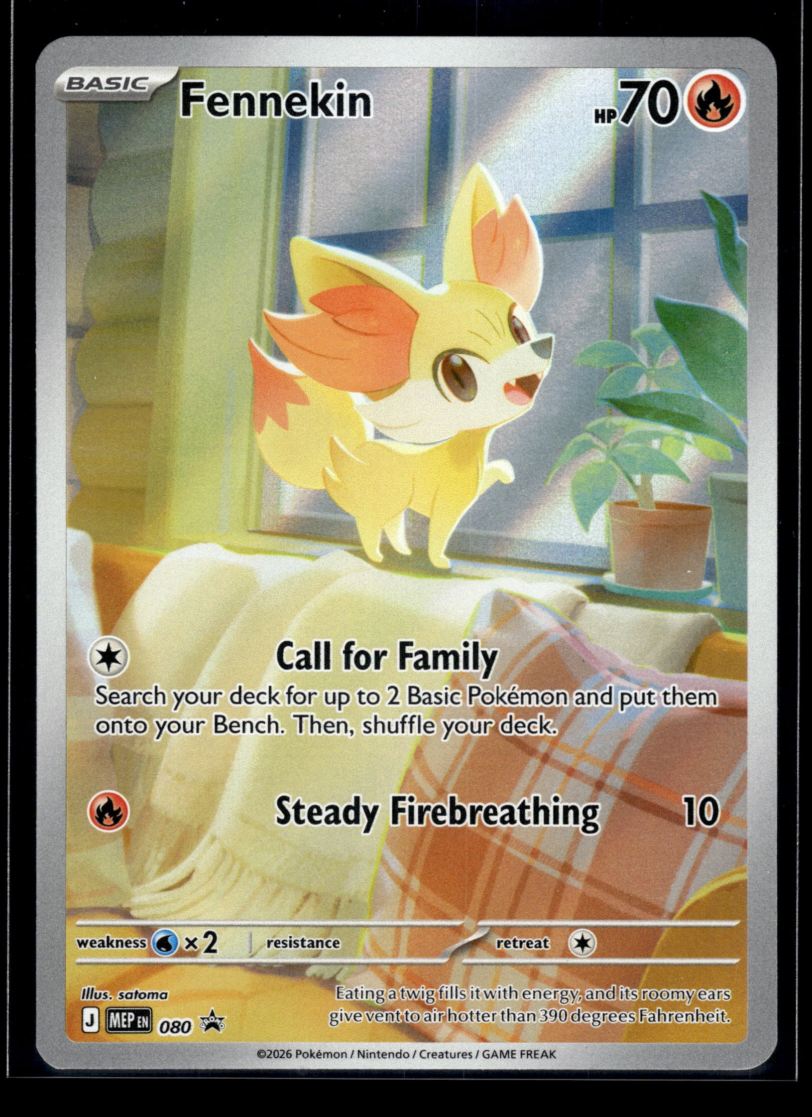 Fennekin #080 Mega Evolution Promo VLP