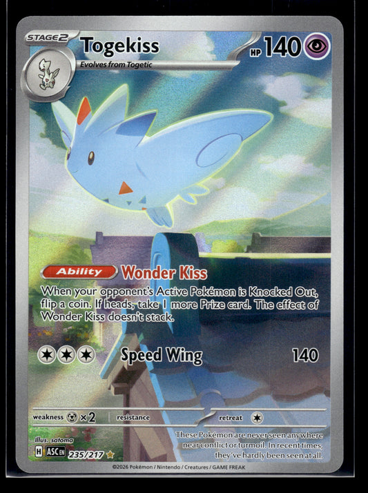Togekiss #235/217 Ascended Heroes NM