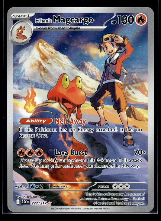 Ethan's Magcargo #222/217 Ascended Heroes VLP